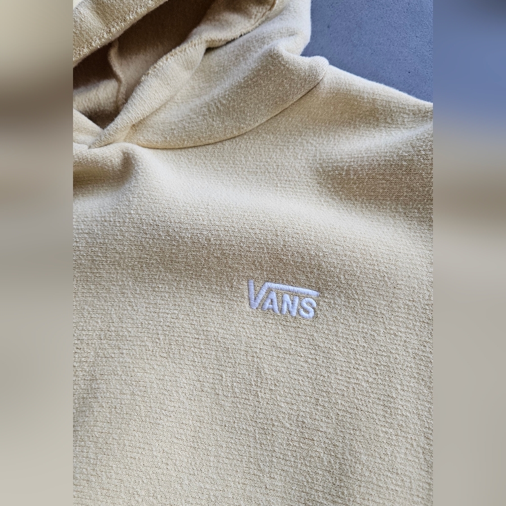 Vans Mens Soft Yellow Pullover Brushed Hoodie